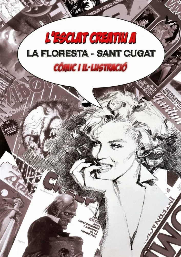 L'esclat creatiu a La Floresta - Sant Cugat. Còmic i il.lustració
