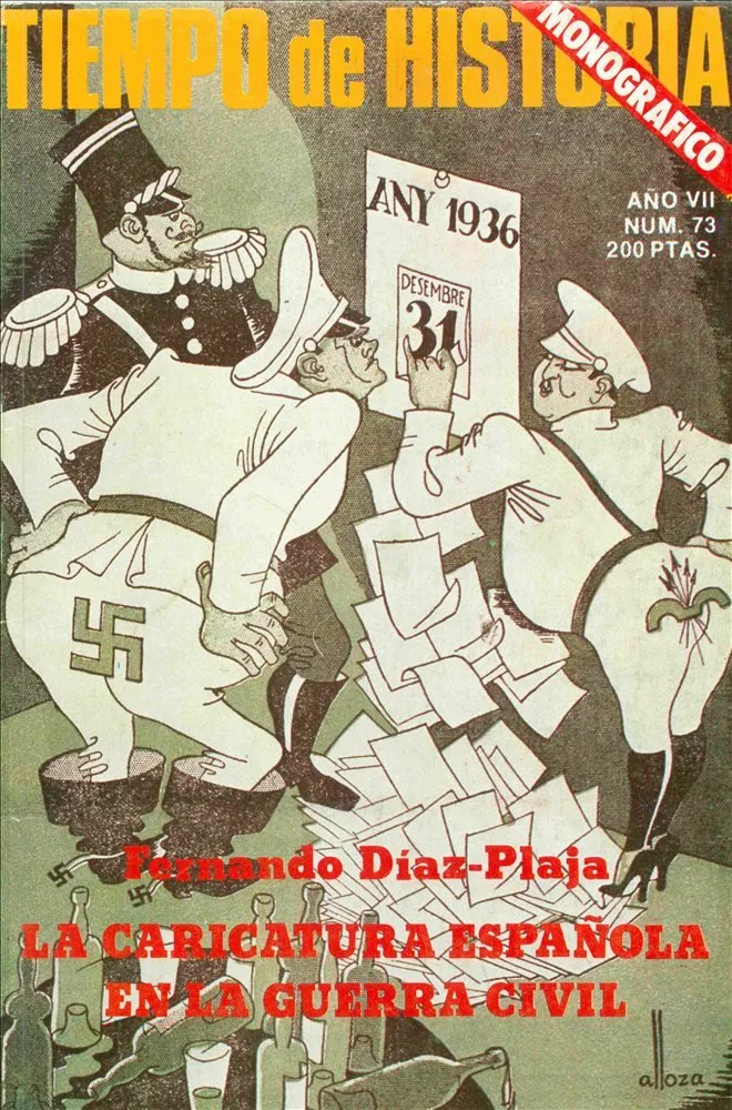 La caricatura española en la Guerra Civil