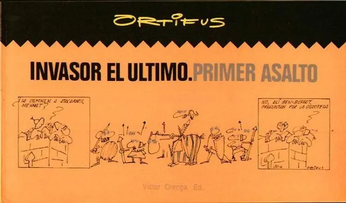 Invasor el último. Primer asalto.