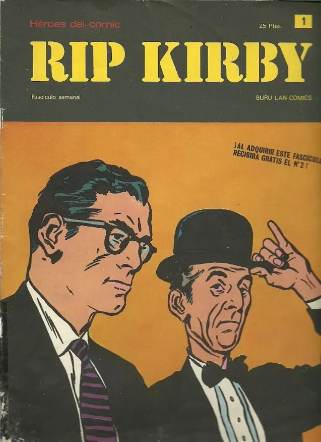 Rip Kirby. Héroes del Cómic