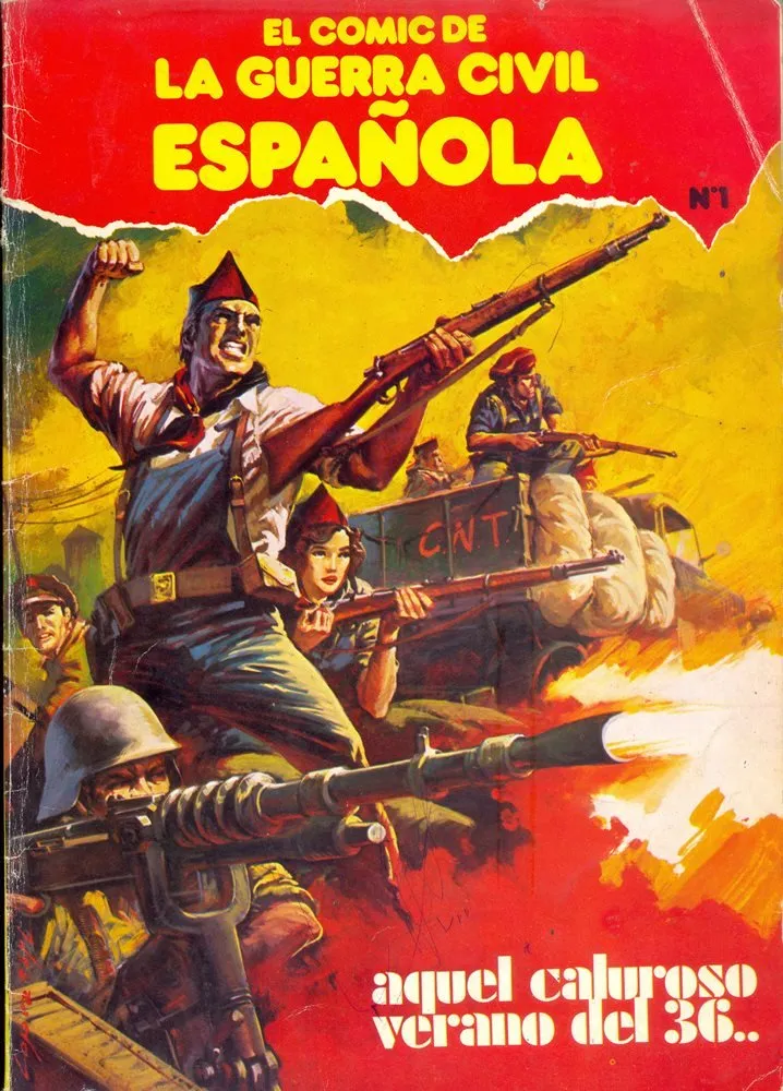 El comic de la guerra civil española