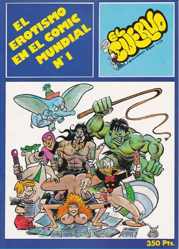 El erotismo en el comic mundial