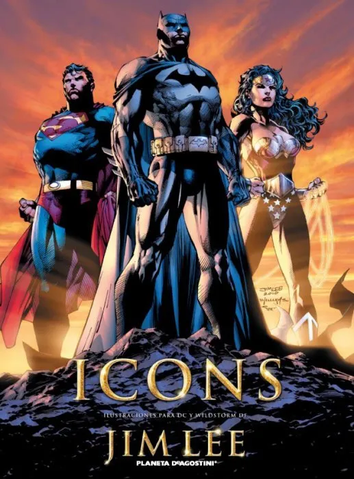 Icons. Ilustraciones para DC y Wildstorm de Jim Lee