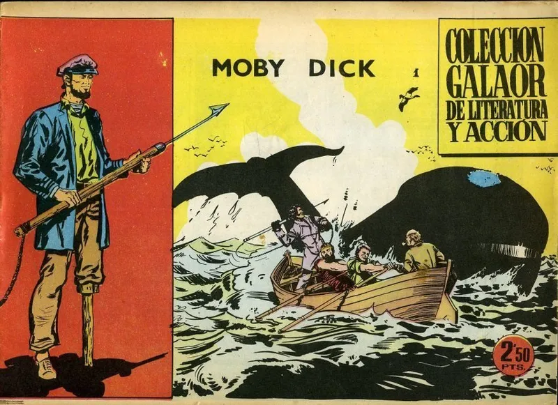 Colección Galaor de literatura y acción. Moby Dick