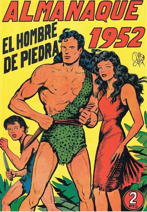 Purk, el hombre de piedra (1950-1958). Almanaques