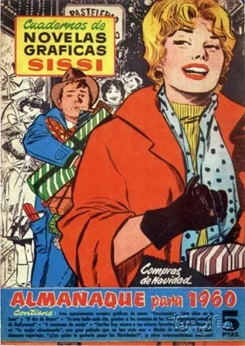 Sissi novelas gráficas. Almanaques y extras