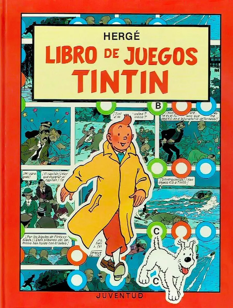 Libro de juegos de Tintin