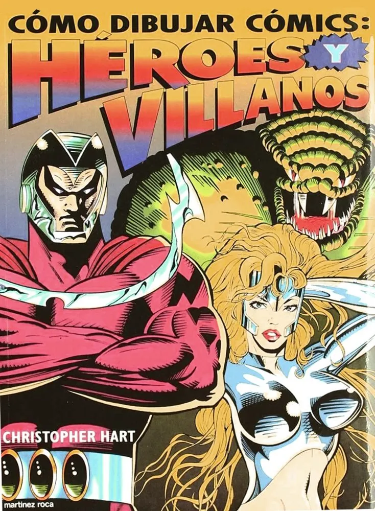Cómo dibujar cómics: héroes y villanos