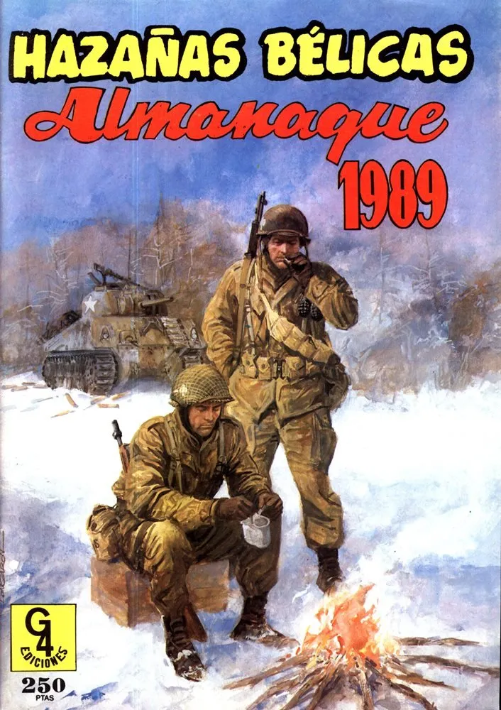 Hazañas Bélicas Almanaque 1989