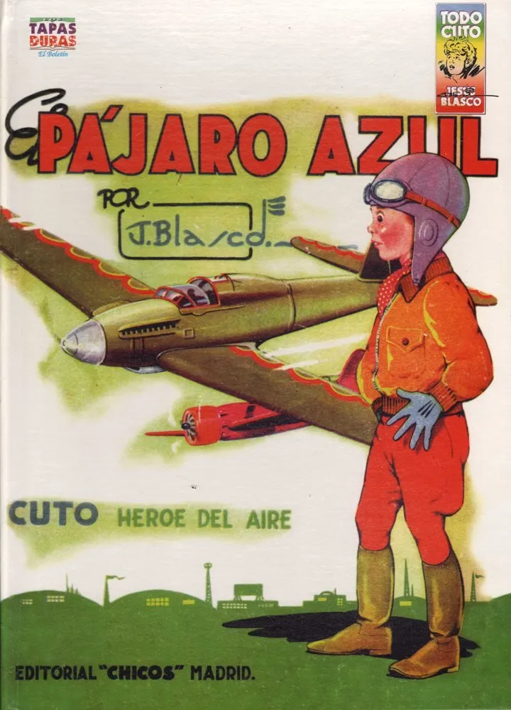 Cuto héroe del aire: El pájaro azul