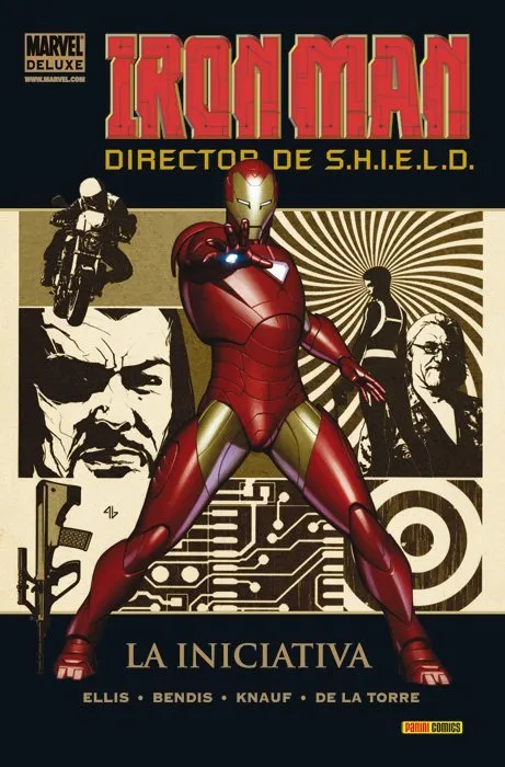 Iron Man. Director de S.H.I.E.L.D. - Marvel Deluxe