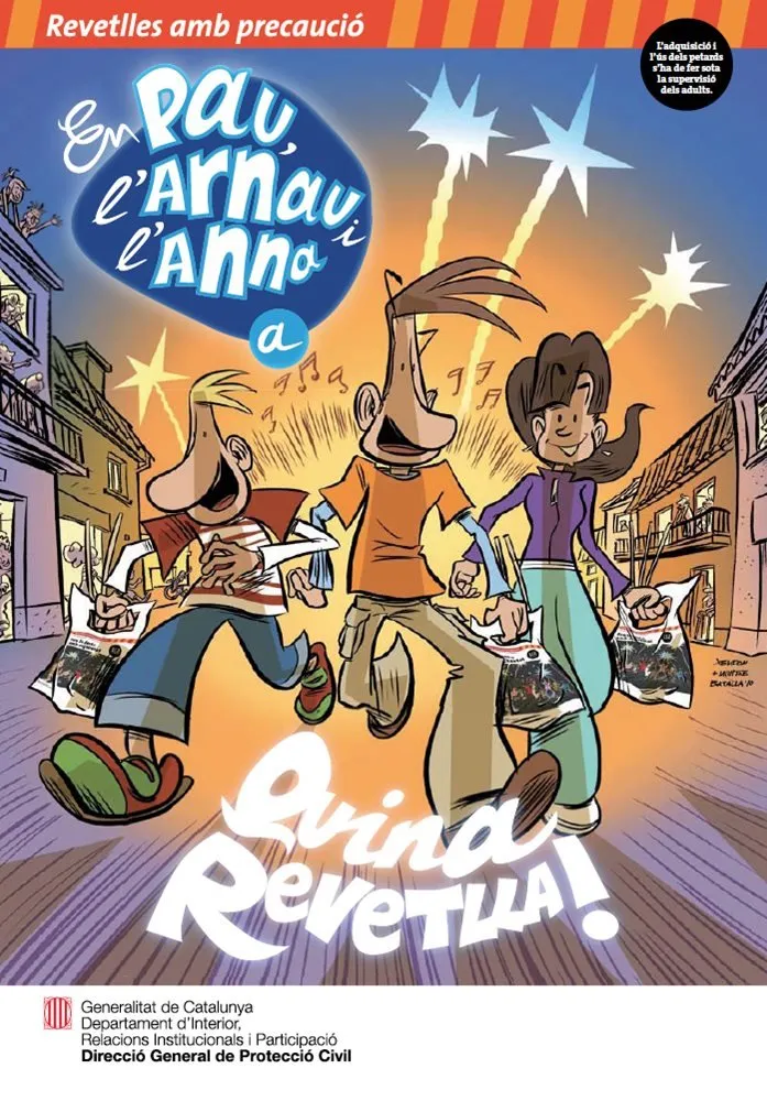 En Pau, l'Arnau i l'Anna a Quina revetlla!