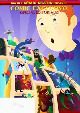 Cómic exclusivo especial editoriales. Día del Cómic Gratis Español 2014 (Día del Cómic Gratis Españo