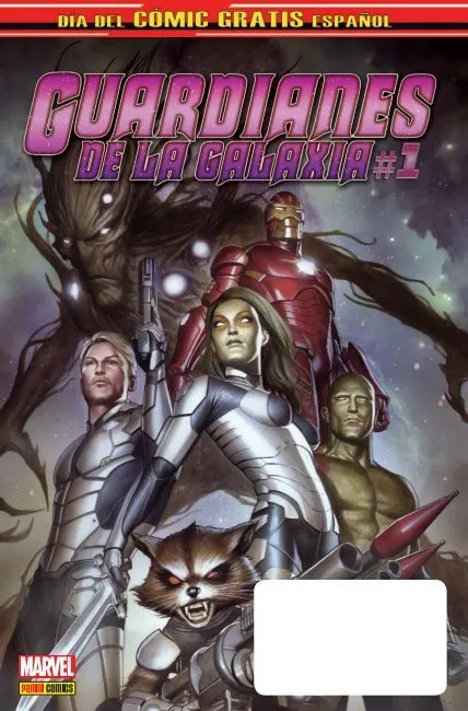 Guardianes de la Galaxia. Dia del Comic Gratis Español 2014