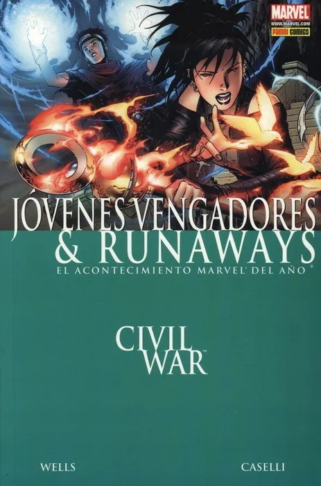 Jóvenes Vengadores & Runaways. Civil War (2007)