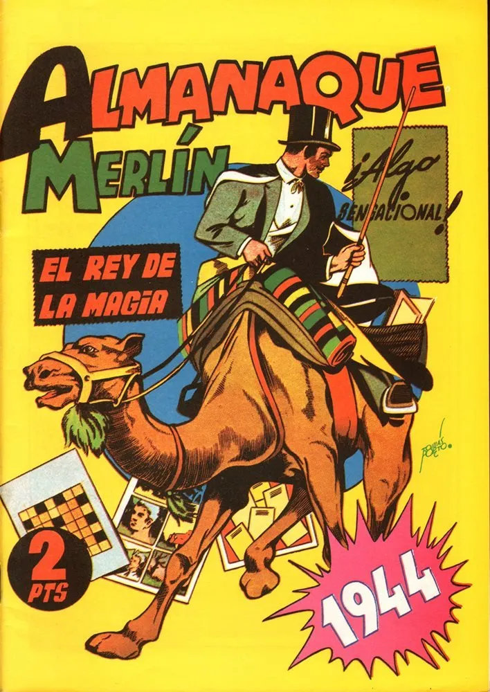 Merlin el Mago Moderno / Merlin el Rey de la Magia . Extraordinarios