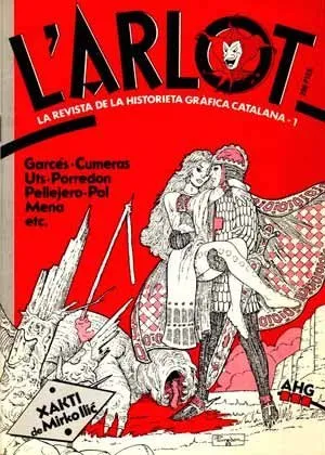 L'Arlot:  la revista de la historieta gràfica catalana (Catalán)