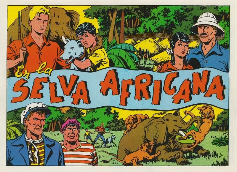 Chispita. Cuarta aventura: En la selva africana