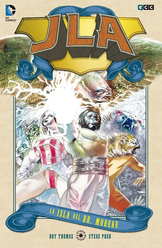 JLA: La isla del Dr. Moreau