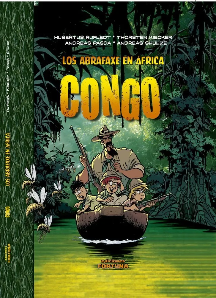 Los Abrafaxe en África Congo