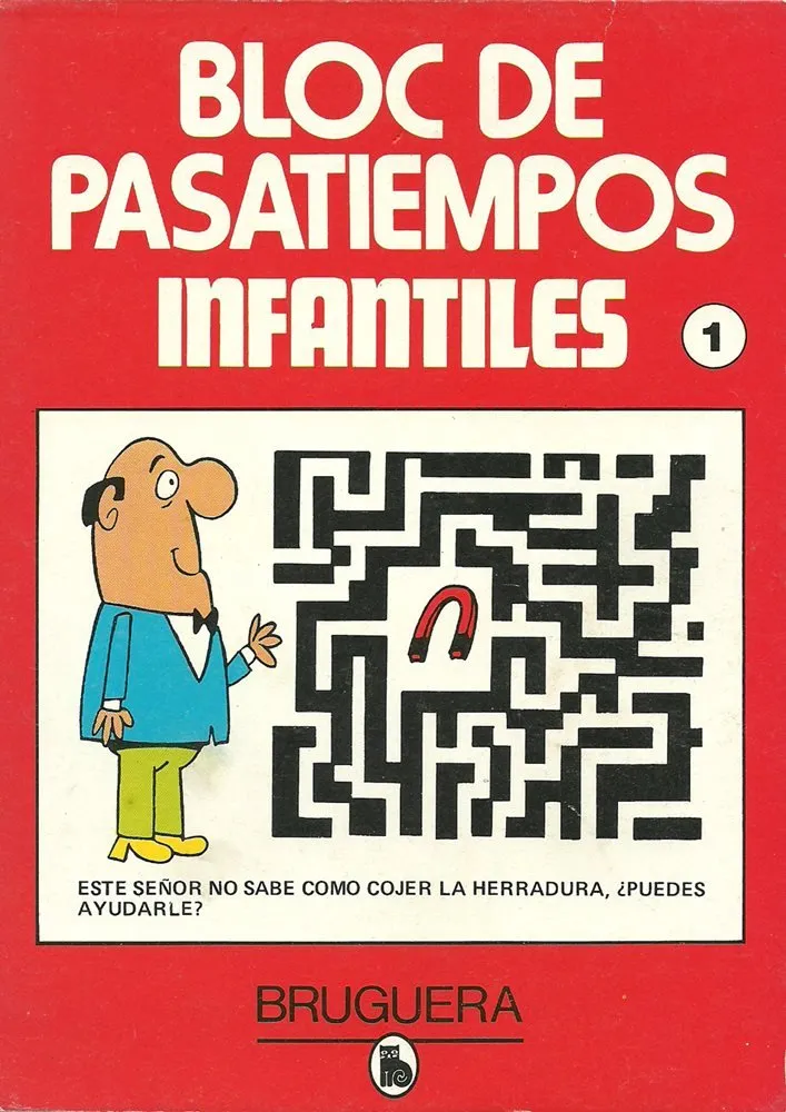 Bloc de pasatiempos infantiles