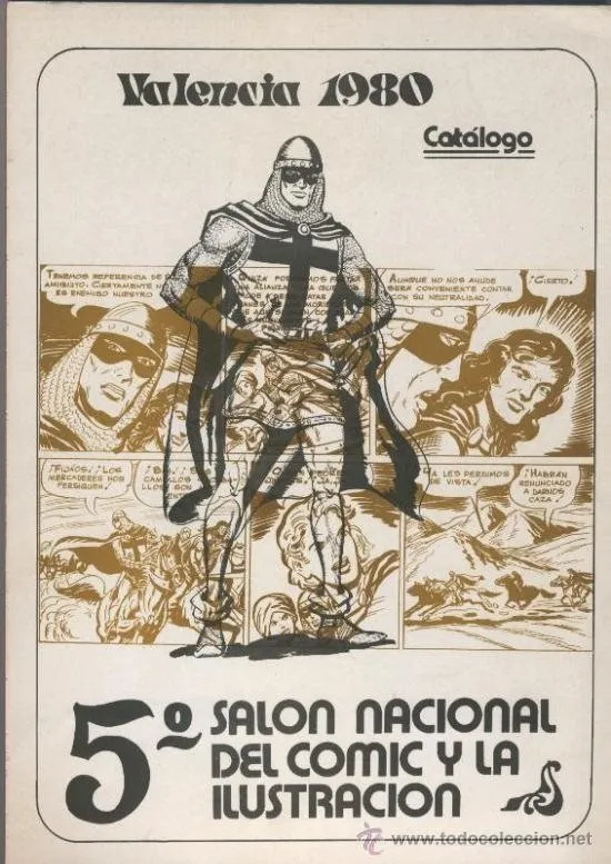 Catálogo 5º Salón del Cómic y la Ilustración. Valencia 1980