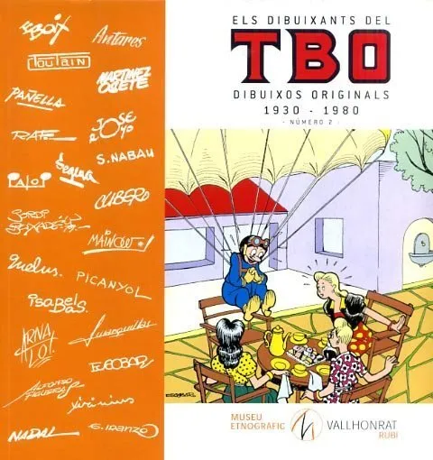 Els dibuixants del TBO. Dibuixos originals 1917-1960. (Catalán)