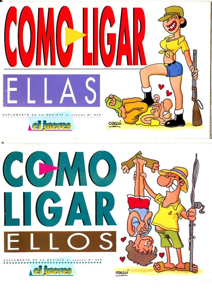 Como ligar Ellos. Como ligar Ellas.