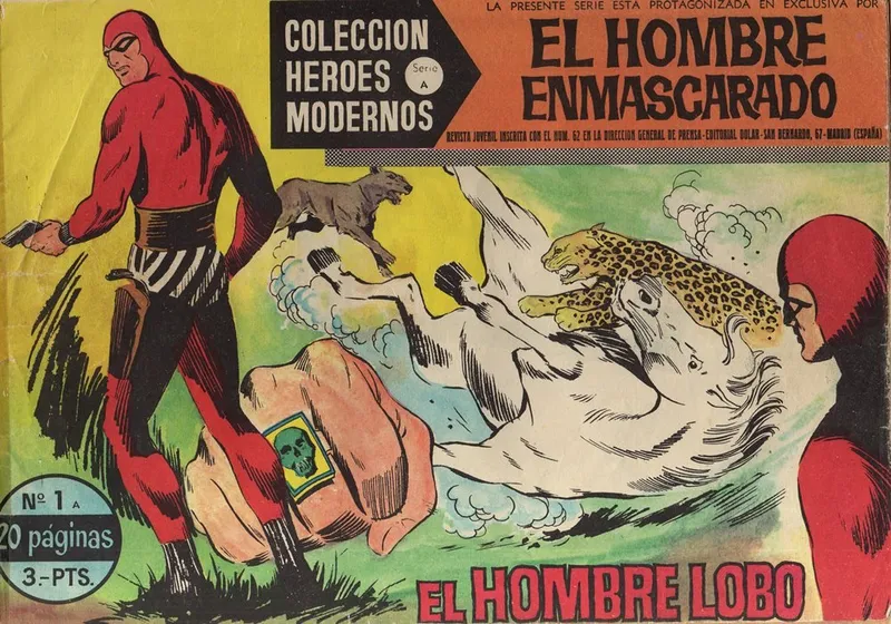 Heroes Modernos. Serie A. El Hombre Enmascarado