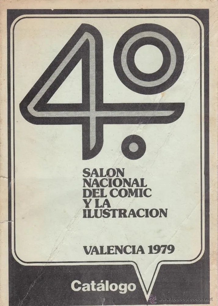 Catálogo 4º Salón Nacional del Cómic y la Ilustración. Valencia 1979