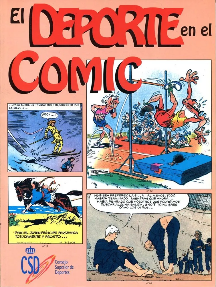 El deporte en el comic