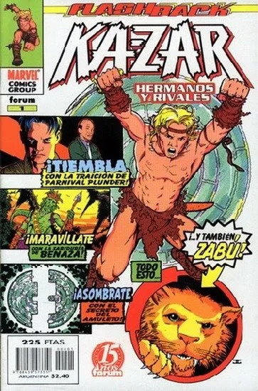 Ka-Zar: Hermanos y rivales (1998). Flashback