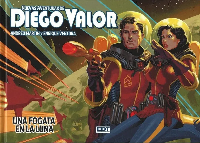 Nuevas aventuras de Diego Valor. Una fogata en la Luna