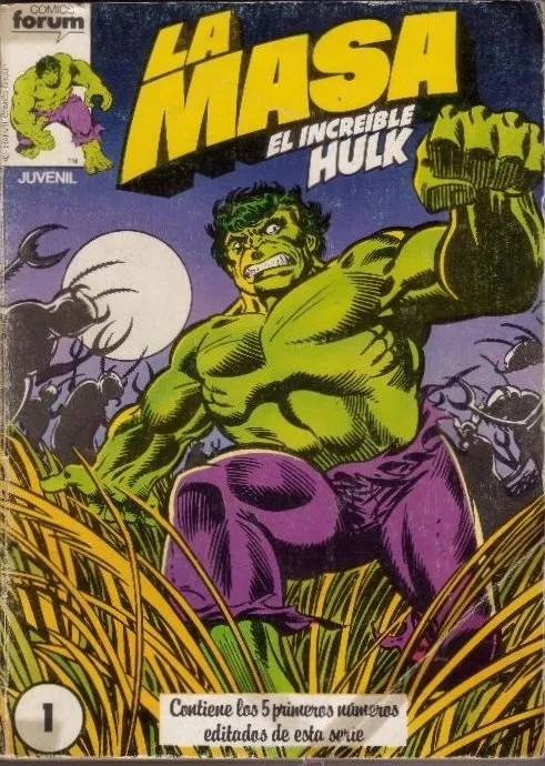 La Masa. El Increíble Hulk