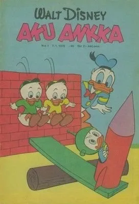 Aku Ankka (1970) (Finlandés)