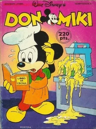 Don Miki Reimpresión letra+número