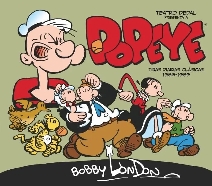 Popeye. Tiras diarias clásicas de Bobby London
