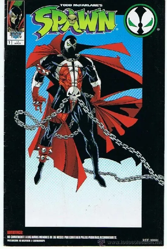 Spawn McFarlane's Toys Serie 1 Comic-books