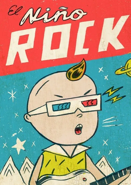 El niño Rock