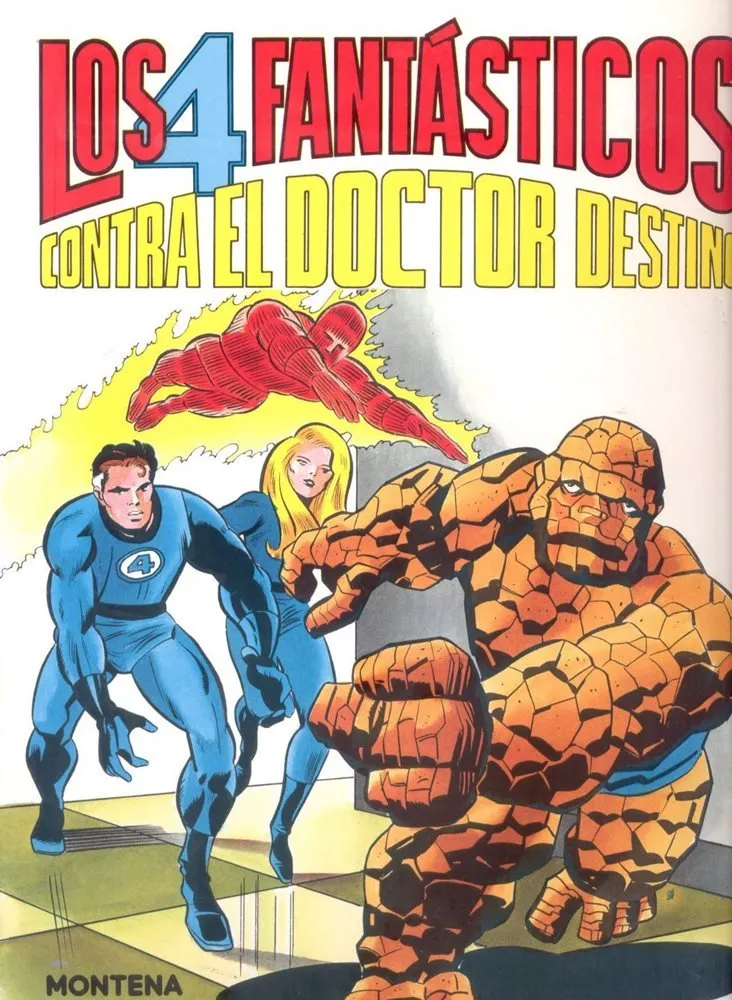 Los 4 Fantásticos contra el Doctor Destino