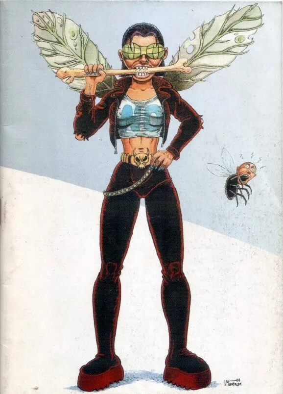 La mujer mosca