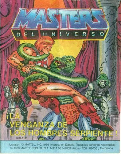 Masters del universo. La venganza de los hombres Serpiente!