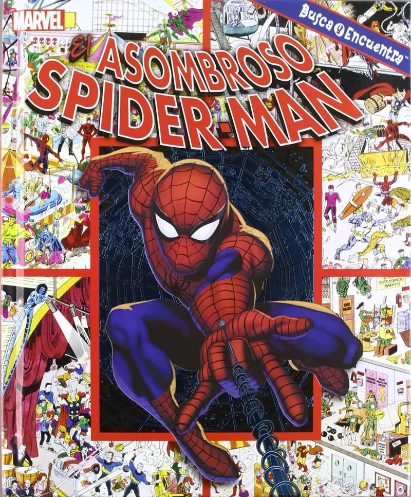 Busca y Encuentra El asombroso Spider-Man