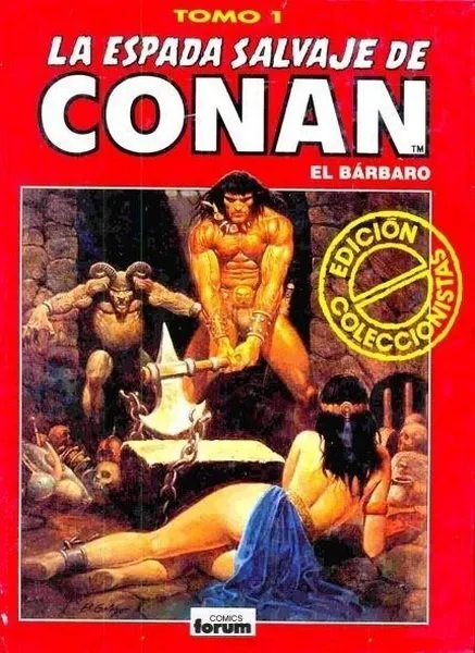 La Espada Salvaje de Conan el Bárbaro. Edición coleccionistas (Rojo)