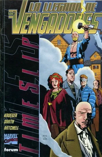 La llegada de los Vengadores. Time slip (1999)