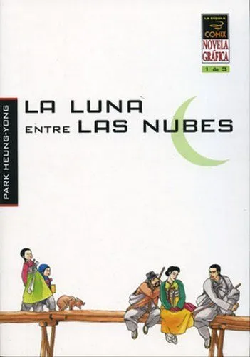 La luna entre las nubes