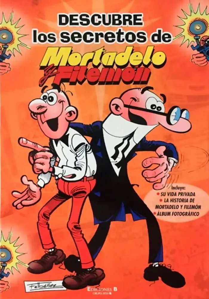 Descubre los secretos de Mortadelo y Filemón