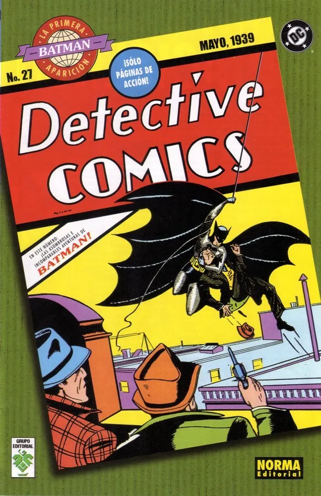 Detective Comics No. 27: La primera aparición de Batman
