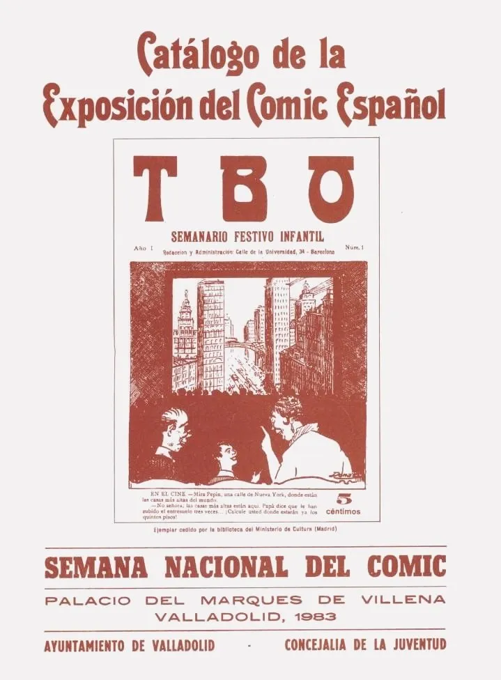 Catálogo de la Exposición del Comic Español