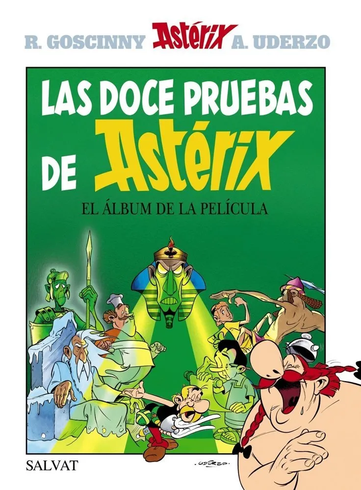 Las doce pruebas de Astérix - El álbum de la película